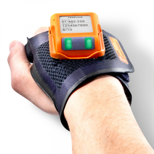 ProGlove MARK Display on the back of a hand