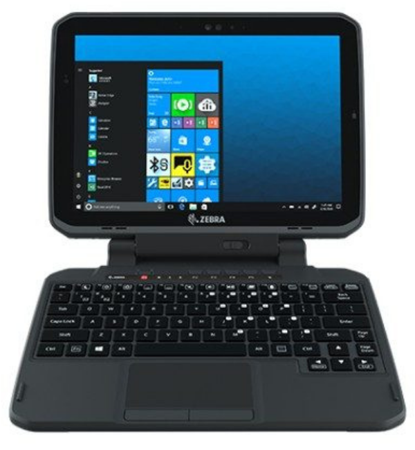 Zebra ET80 tablet with keyboard