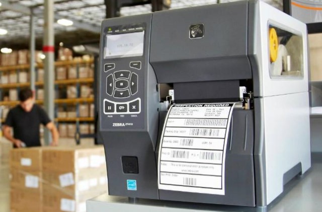 Industriële barcode printer