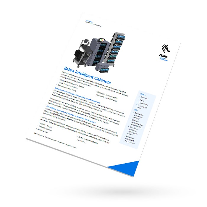 Zebra Intelligent Cabinet en Access Management System brochure