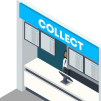 click en collect proces in retail