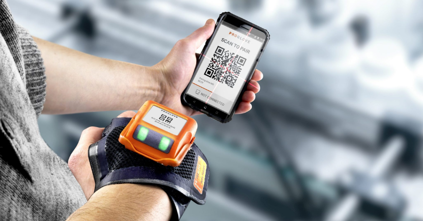 Scanengine in wearables voor handsfree scannen