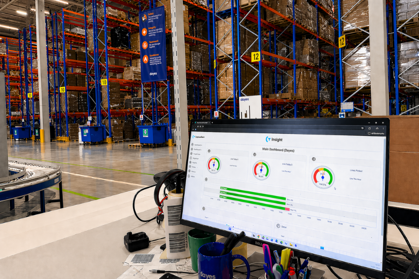 CaptureTech Insight Warehouse Dashboard Dayes